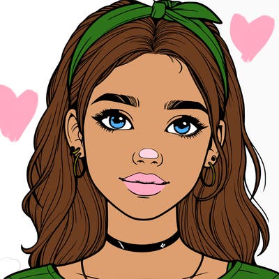 realistic teenage girl