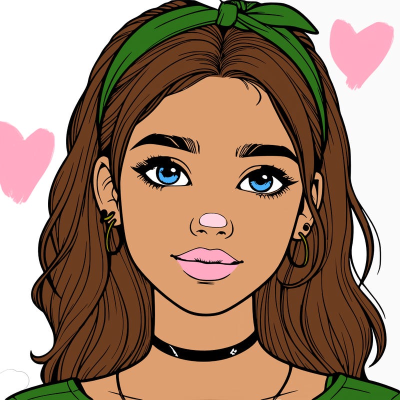 realistic teenage girl