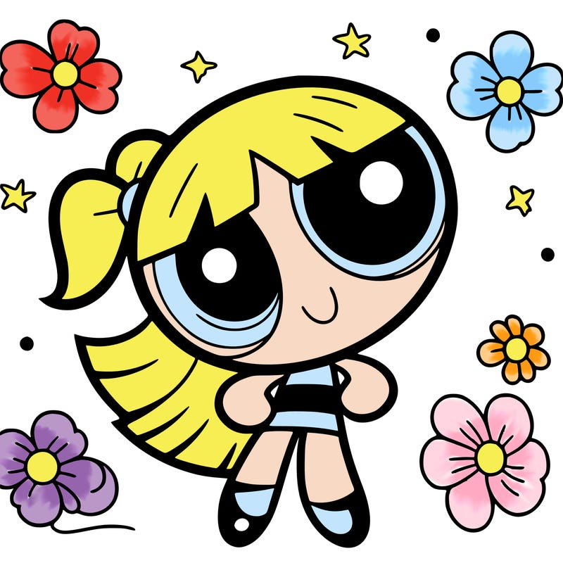 a powerpuff girl