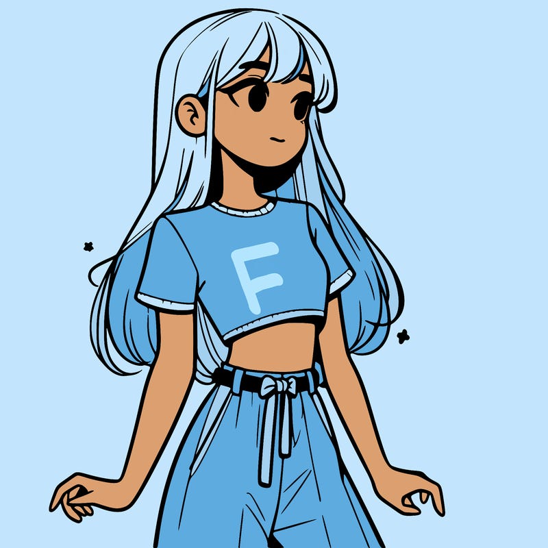 girl in a cute crop top