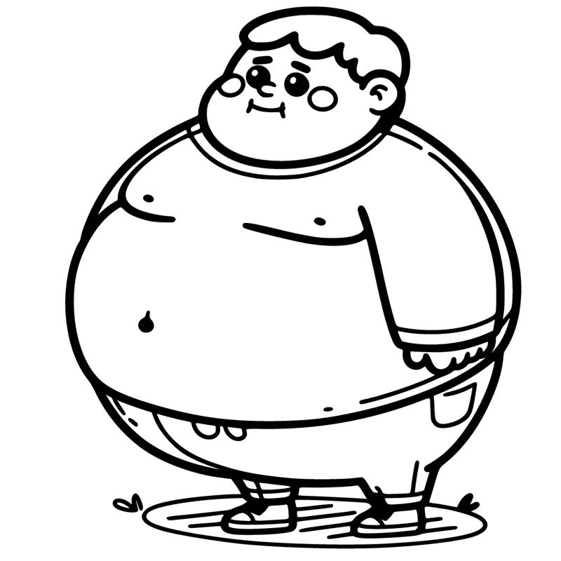 fat person