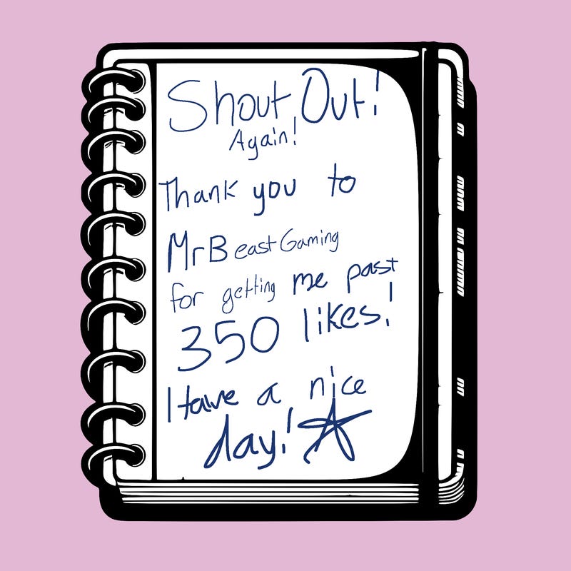 blank, realistic notebook