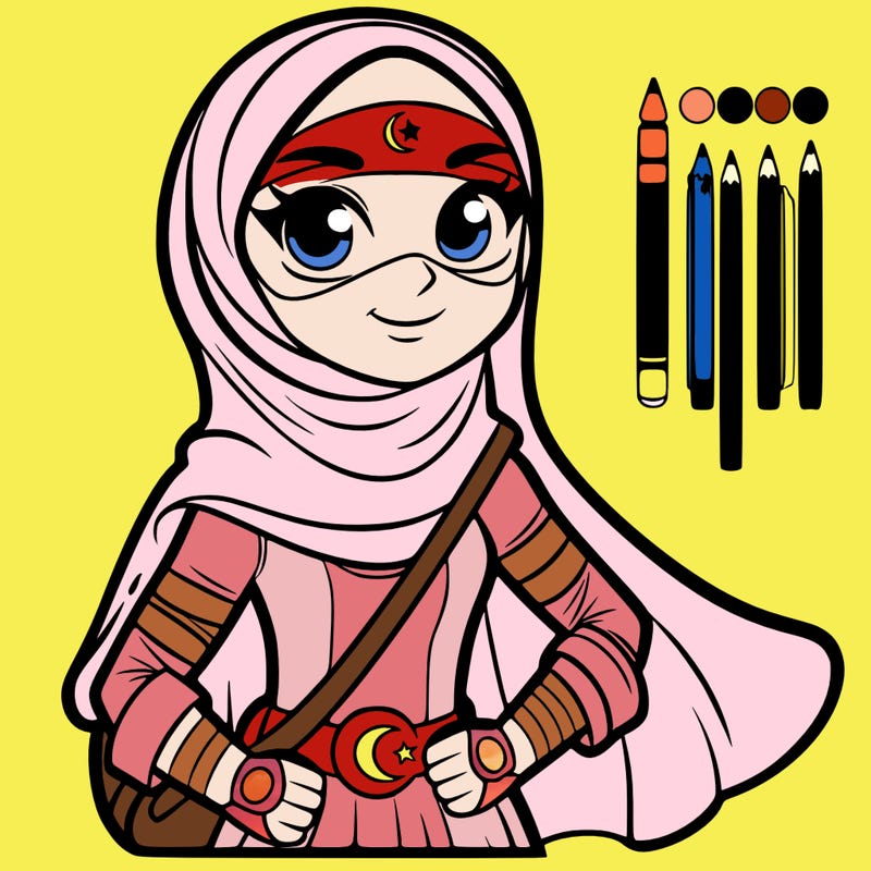 muslim girl and heroine