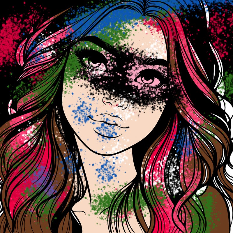 beautiful realistic girl