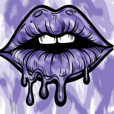 lips that look realistic and drip