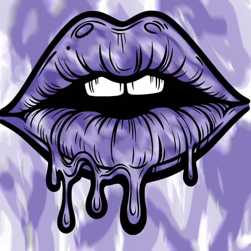 lips that look realistic and drip