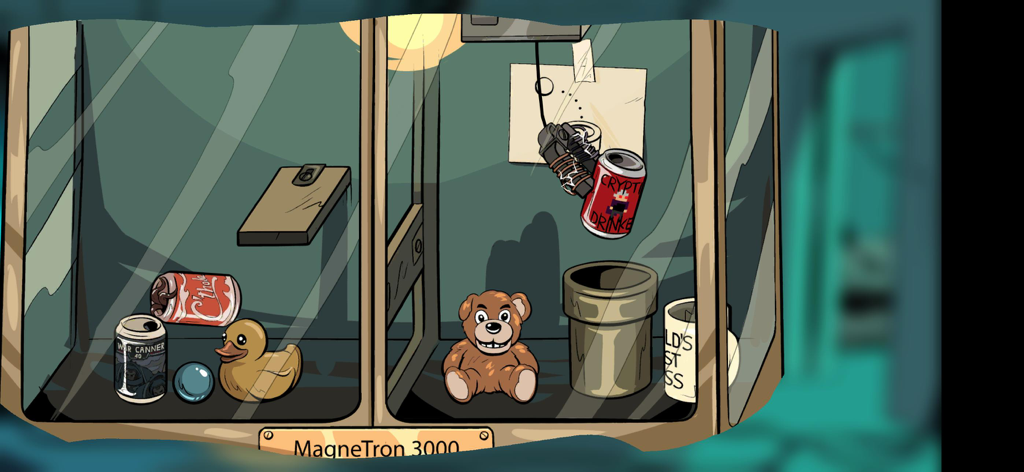 Parallel Experiment - Mini-jeu de machine à griffes magnétique MagneTron 3000