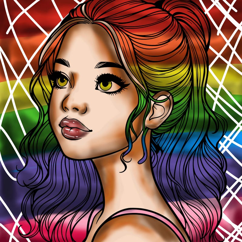 beautiful realistic girl