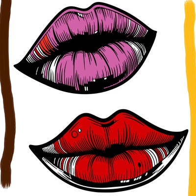 realisticall lips