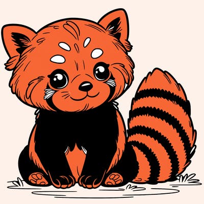 red panda