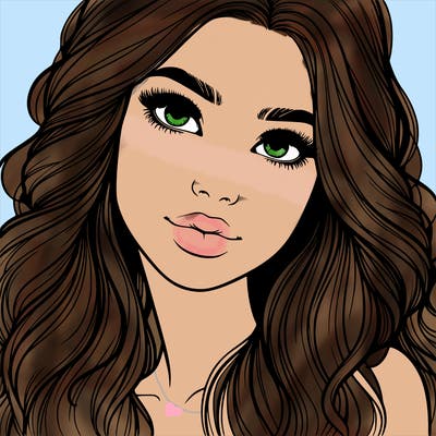 beautiful realistic girl