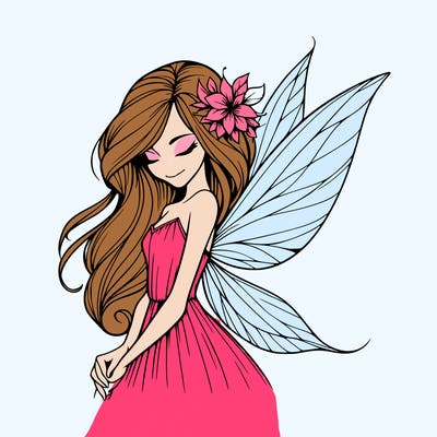 realistic fairy