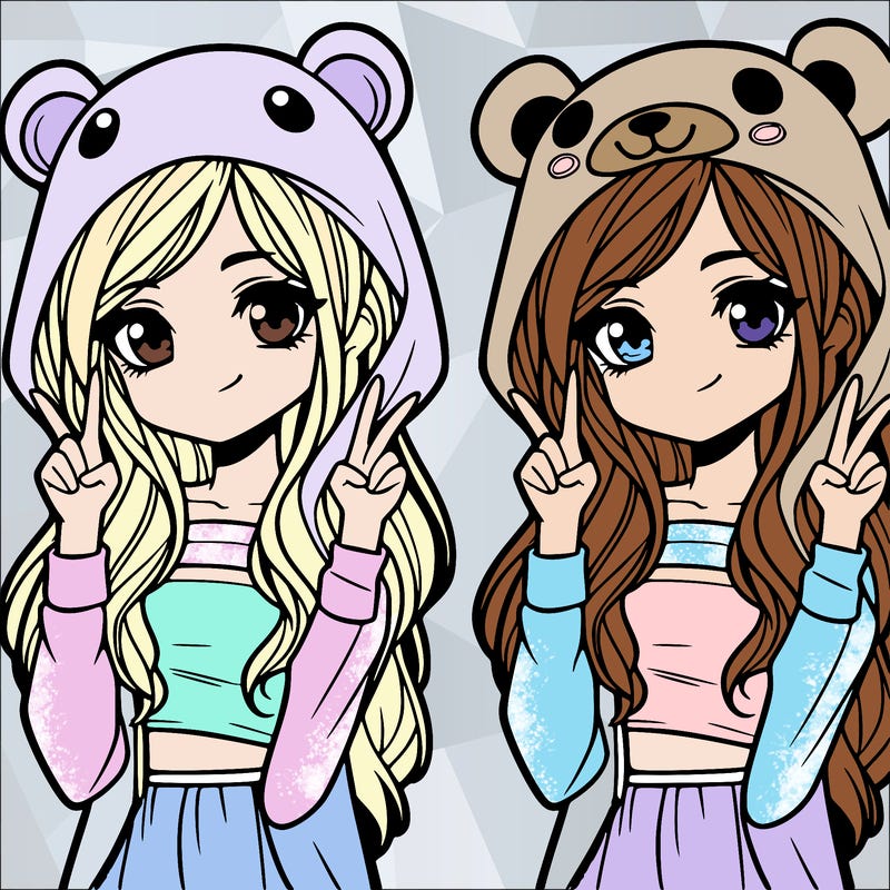 teen girl in animal costume