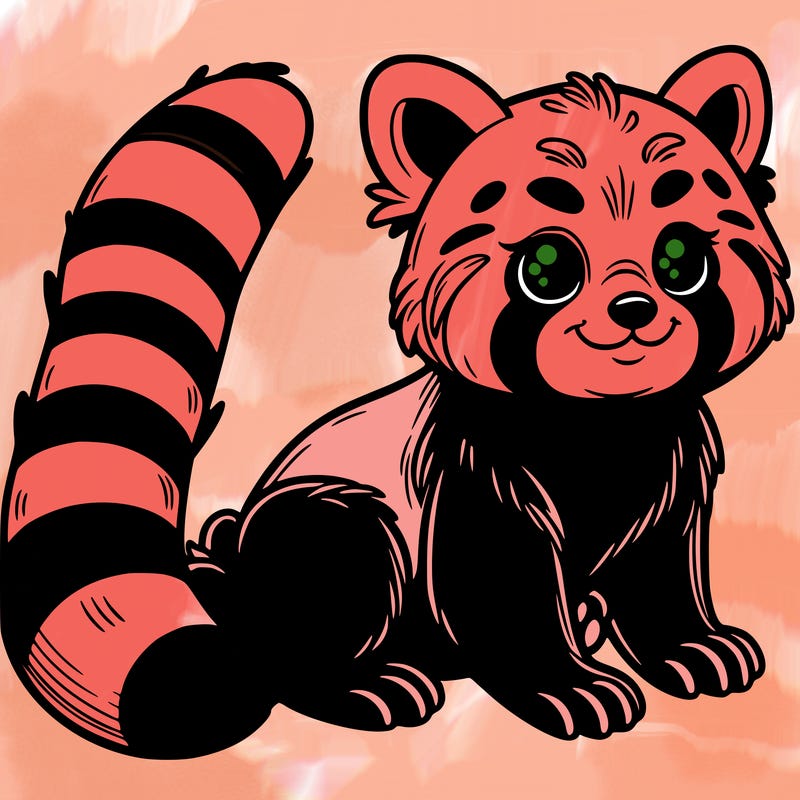 red panda