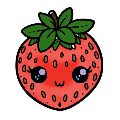 cute strawberry
