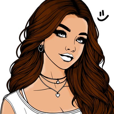 detailed realistic girl