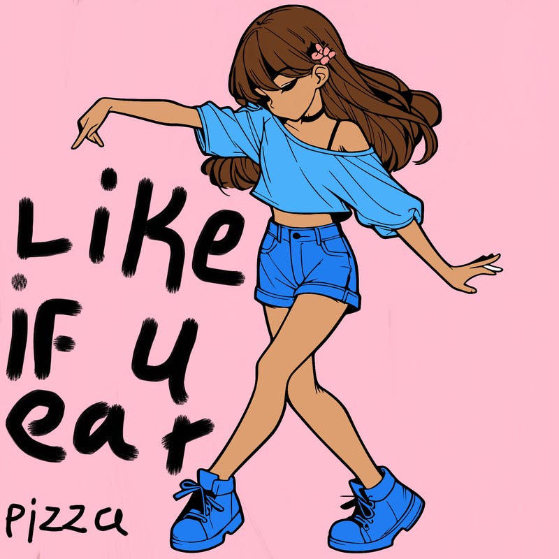 realistic girl danceing