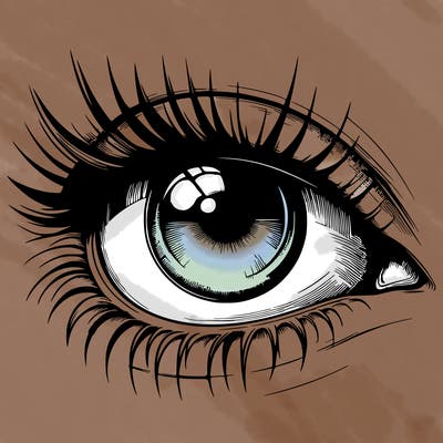 realistic eye