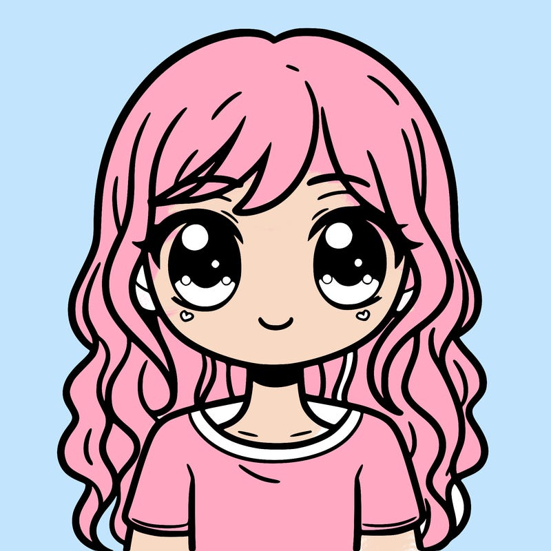 a girl with blue eyes