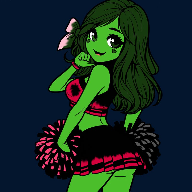 realistic cheerleader