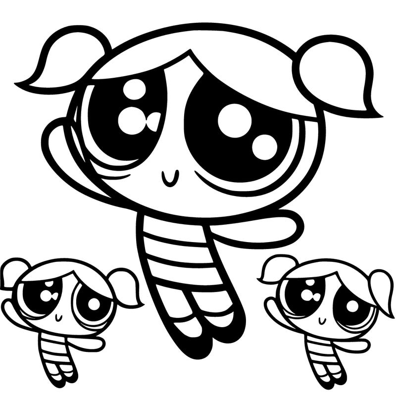 powerpuff girls bubbles