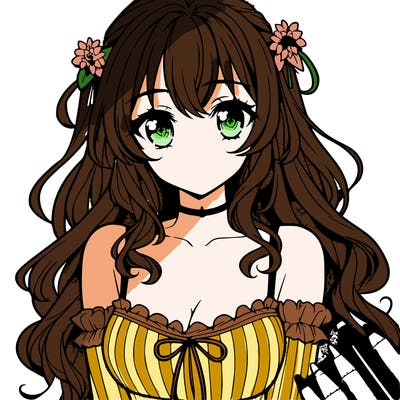 anime beautiful girl