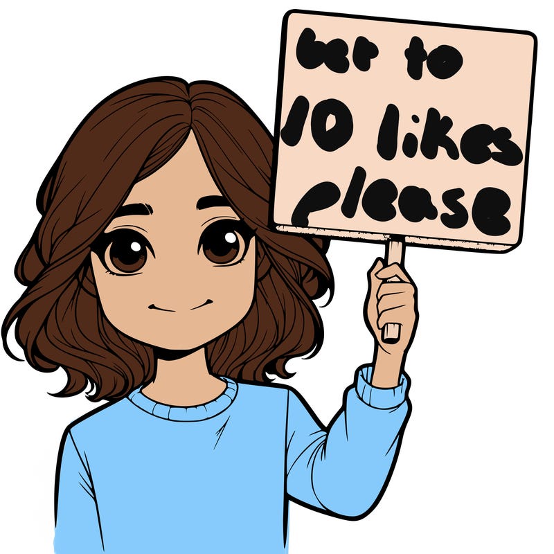 realistic girl holding up a sign