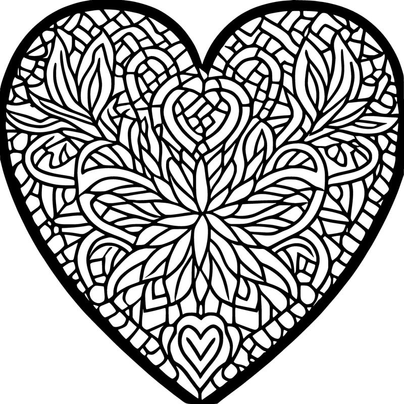 blue and purple hearts