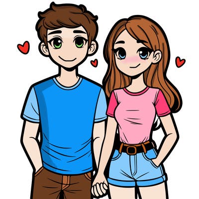 boyfriend and girlfriend