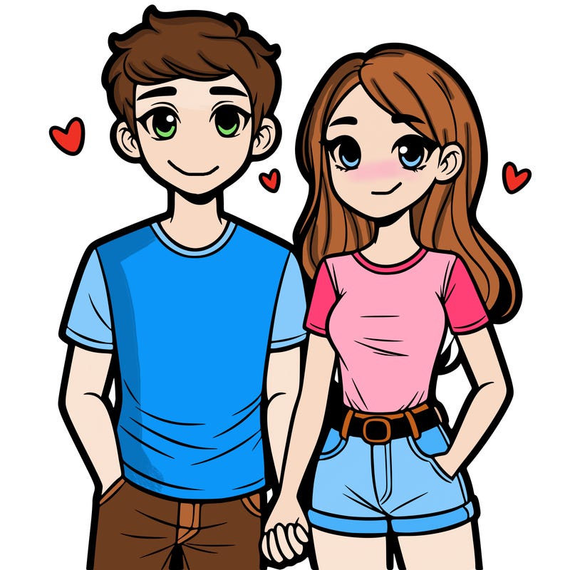 boyfriend and girlfriend