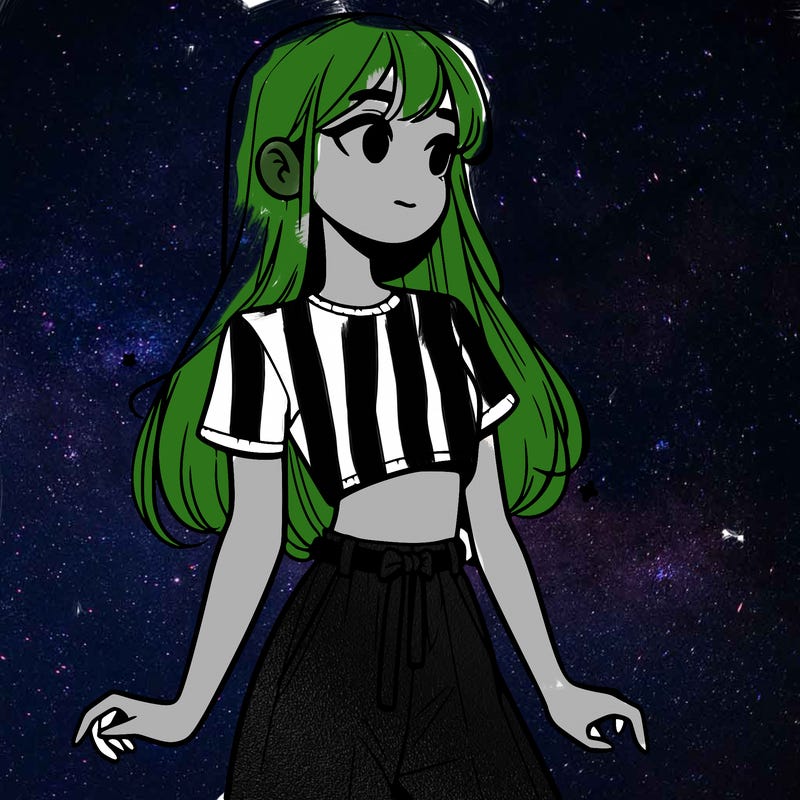 girl in a cute crop top