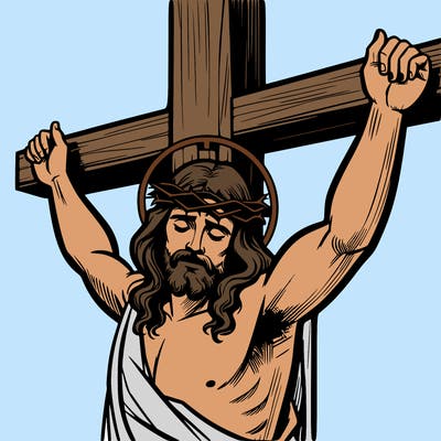 jesus on cross
