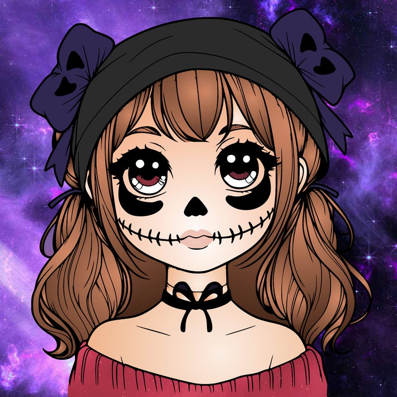 realistic girl halloween