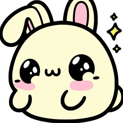 kawaii cute bunny