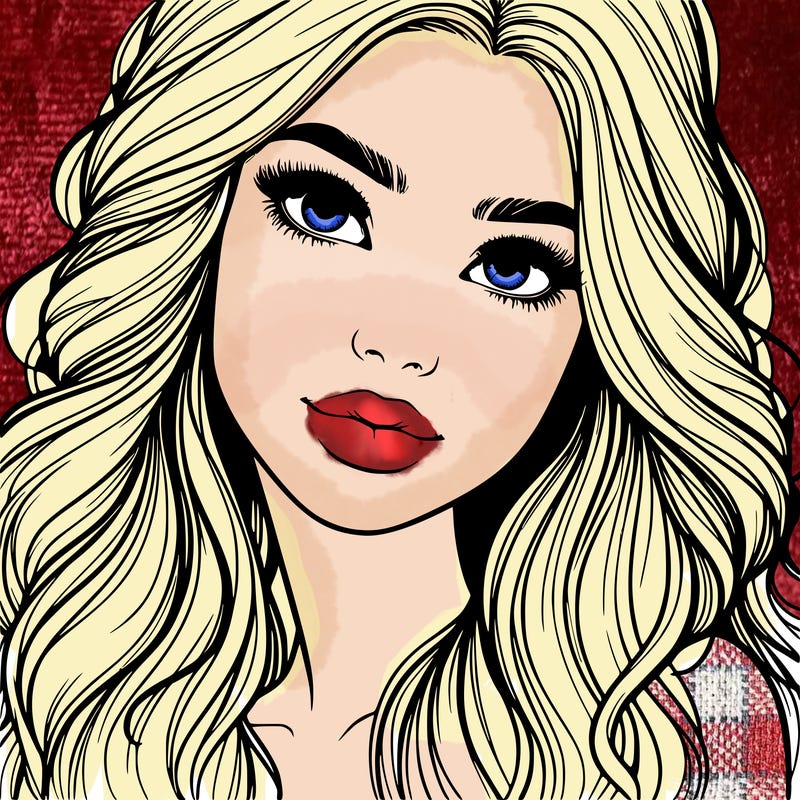 beautiful realistic girl