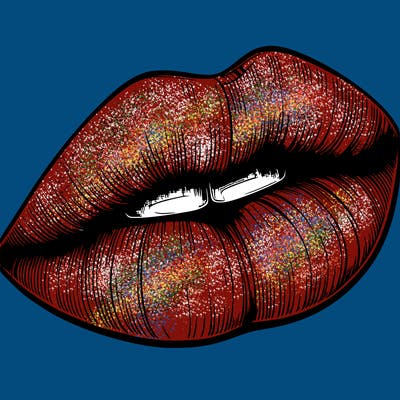realistic lips