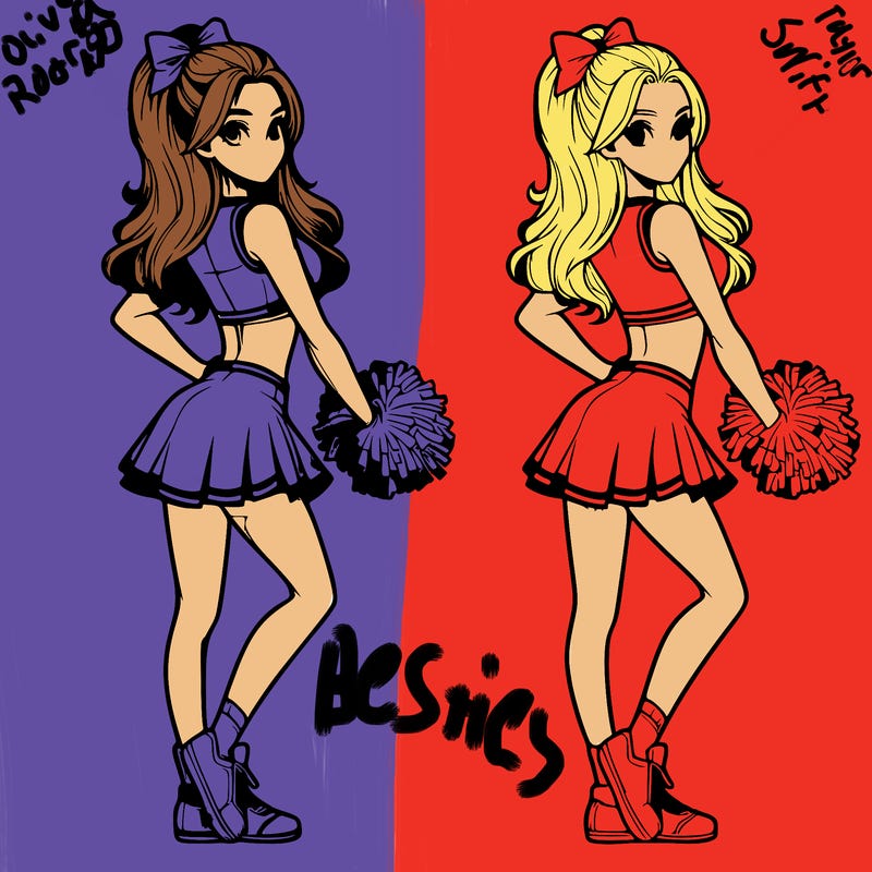 realistic cheerleader