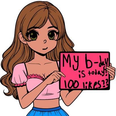 realistic pretty girl holding blank sign