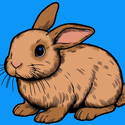 realistic bunny