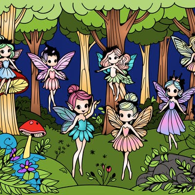 fairies forest