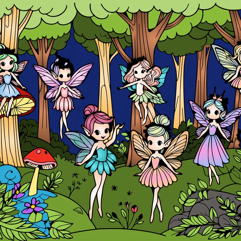 fairies forest
