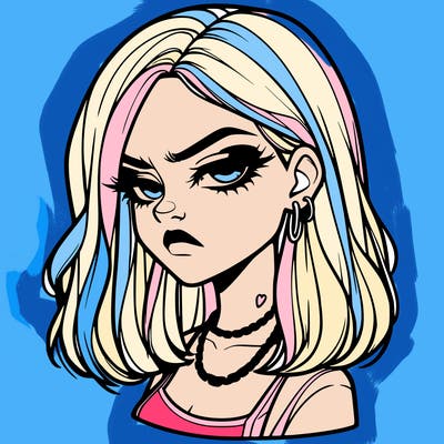 realistic bad girl