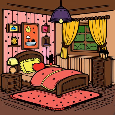 a bedroom