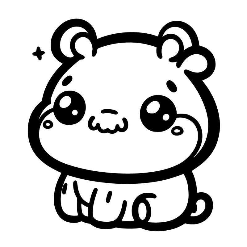 kawii hippo