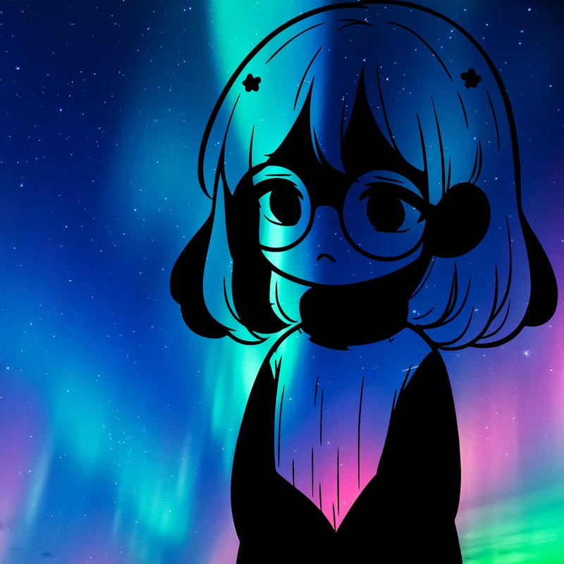 sad girl with glasses in a sweater