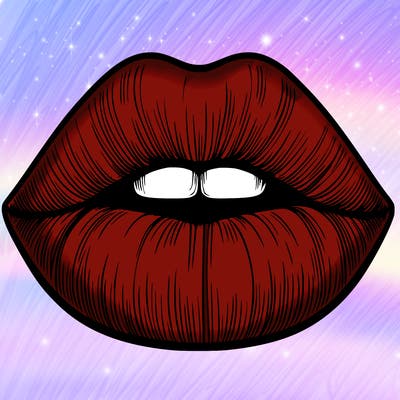 realistic lips