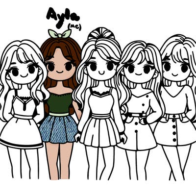 five girls