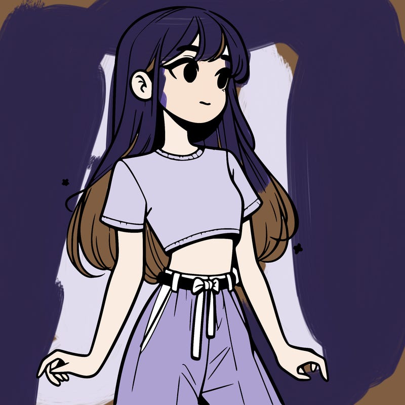 girl in a cute crop top