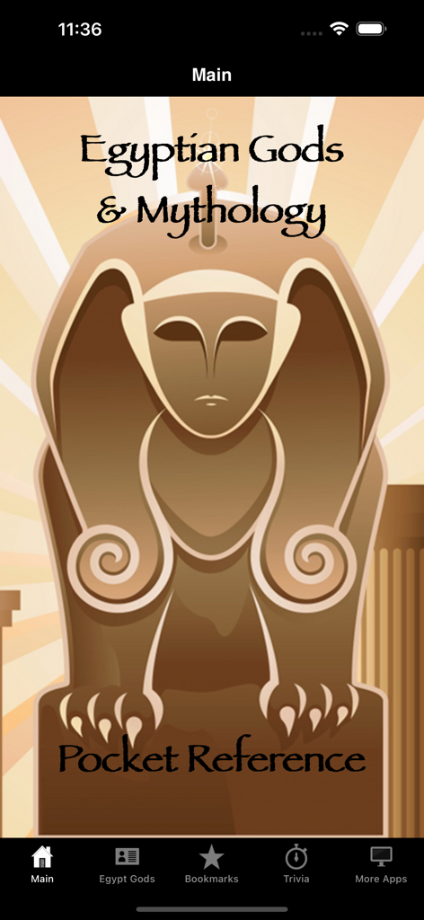 Egyptian Gods Pocket Reference - Reference App | MWM