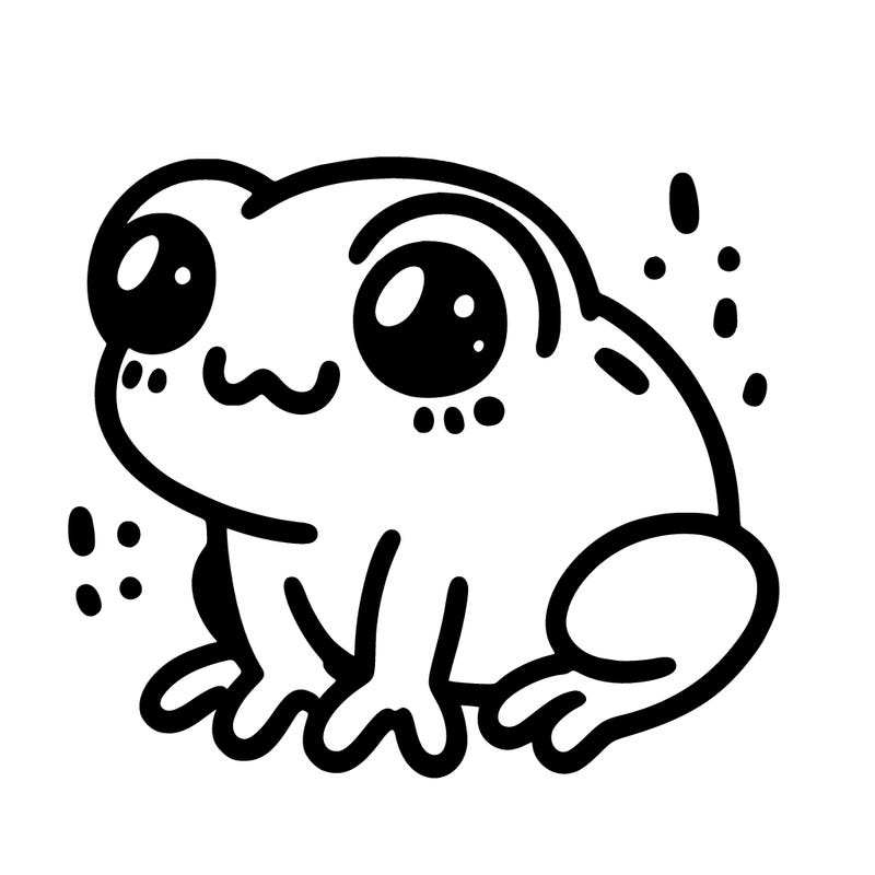 cute tiny frog
